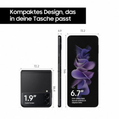 SAMSUNG Galaxy Z Flip3 5G 128 GB Phantom Black Dual SIM