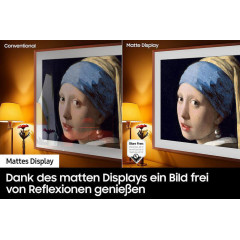SAMSUNG GQ 43 LS 03 BAUXZG QLED TV (Flat, 43 Zoll / 108 cm, UHD 4K, SMART TV, Tizen™ mit Gaming Hub)