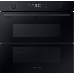 SAMSUNG NV7B45502AK/U1 Dual Cook Flex, Einbaubackofen (Einbaugerät, 76 l, 595 mm breit), Serie 4