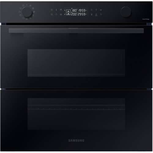 SAMSUNG NV7B45502AK/U1 Dual Cook Flex, Einbaubackofen (Einbaugerät, 76 l, 595 mm breit), Serie 4