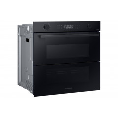 SAMSUNG NV7B45502AK/U1 Dual Cook Flex, Einbaubackofen (Einbaugerät, 76 l, 595 mm breit), Serie 4