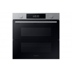 SAMSUNG NV7B4550VAS/U1 Dual Cook Flex, Einbaubackofen (Einbaugerät, 76 l, 595 mm breit), Serie 4