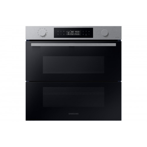 SAMSUNG NV7B4550VAS/U1 Dual Cook Flex, Einbaubackofen (Einbaugerät, 76 l, 595 mm breit), Serie 4