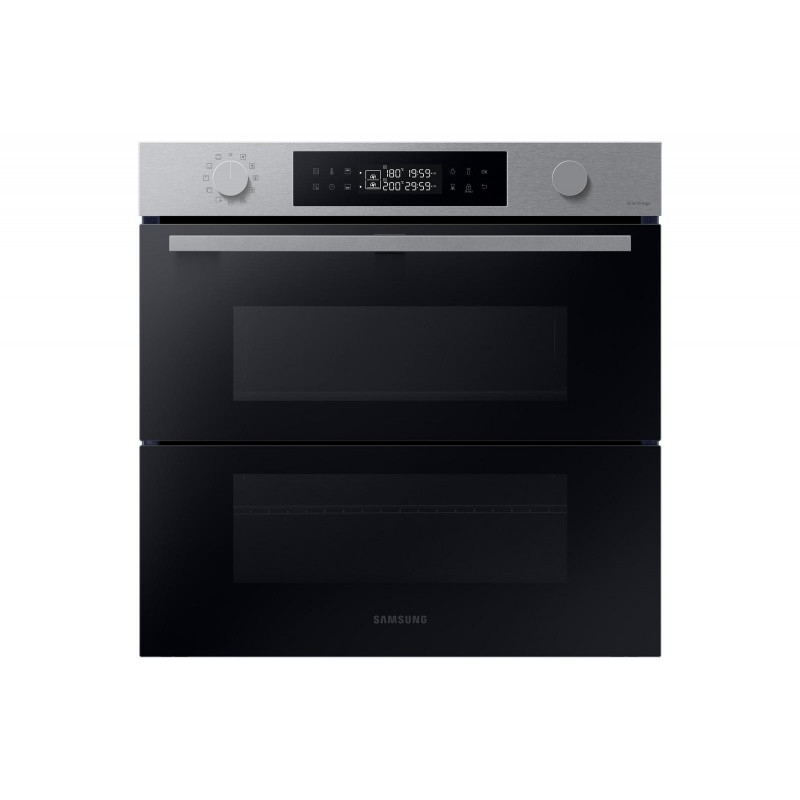 SAMSUNG NV7B4550VAS/U1 Dual Cook Flex, Einbaubackofen (Einbaugerät, 76 l, 595 mm breit), Serie 4