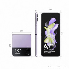 SAMSUNG Galaxy Z Flip4 128 GB Bora Purple Dual SIM