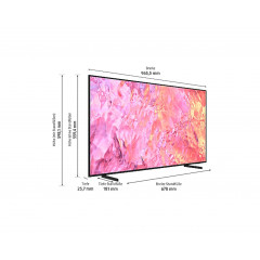 SAMSUNG GQ 43 Q 60 CAUXZG QLED TV (Flat, 43 Zoll / 108 cm, UHD 4K, SMART TV, Tizen)