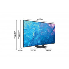 SAMSUNG GQ55Q70CAT QLED TV (Flat, 55 Zoll / 138 cm, UHD 4K, SMART TV)