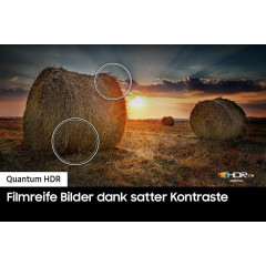 SAMSUNG GQ55Q70CAT QLED TV (Flat, 55 Zoll / 138 cm, UHD 4K, SMART TV)