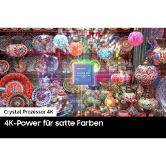 SAMSUNG GU 65 CU 7179 UXZG LED TV (Flat, 65 Zoll / 163 cm, UHD 4K, SMART TV, Tizen)