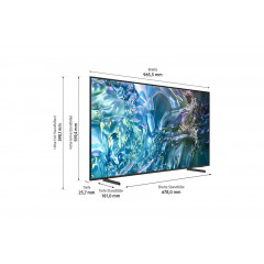 SAMSUNG GQ 43 Q 60 DAUXZG QLED TV (Flat, 43 Zoll / 108 cm, UHD 4K, SMART TV)