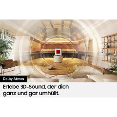 SAMSUNG HW-LS60D/ZG Music Frame Lautsprecher, Schwarz