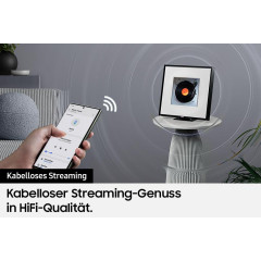 SAMSUNG HW-LS60D/ZG Music Frame Lautsprecher, Schwarz