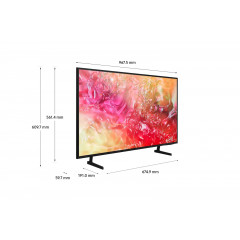 SAMSUNG DU7105 TU43DU7105K Fernseher (Flat, 43 Zoll / 109,22 cm, UHD 4K, SMART TV)