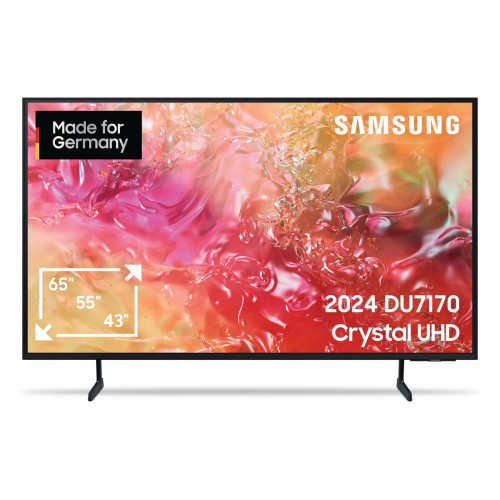 SAMSUNG GU 55 DU 7170 UXZG LED TV (Flat, 55 Zoll / 138 cm, UHD 4K, SMART TV)
