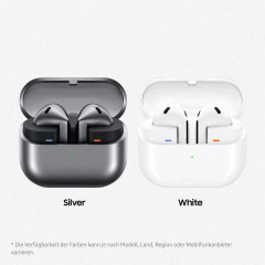 SAMSUNG Galaxy Buds 3, In-ear Kopfhörer Bluetooth Silber