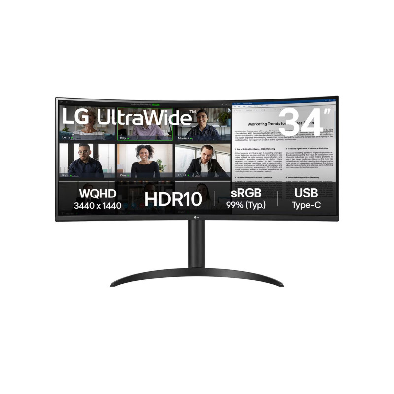 LG 34WR55QK-B Monitor