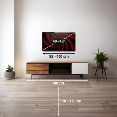 LG QNED QNED80 43QNED80A3A Fernseher (Flat, 43 Zoll / 109,2 cm, UHD 4K, SMART TV)