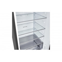 LG GBBSJ2CCEP Serie J Fit&Max Kühlgefrierkombination (C, 375 l, 2030 mm hoch, Metallic Black)