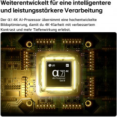 LG 43QNED72B6B LG QNED TV (Flat, 43 Zoll / 109 cm, UHD 4K, SMART TV)