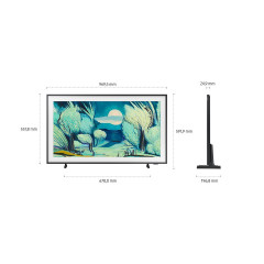 SAMSUNG GQ43LS03F The Frame 4K TV (43 Zoll / 108 cm, UHD 4K, SMART TV)