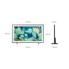 SAMSUNG GQ50LS03F The Frame 4K TV (50 Zoll / 125 cm, UHD 4K, SMART TV)