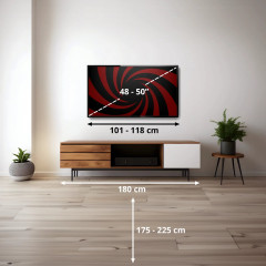 SAMSUNG GQ50LS03F The Frame 4K TV (50 Zoll / 125 cm, UHD 4K, SMART TV)