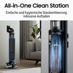 SAMSUNG VS80F28EFP/WD Bespoke AI Jet CompleteClean Stielsauger, Akkubetrieb, 770 Watt