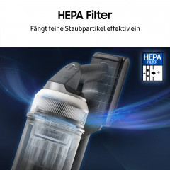 SAMSUNG VS80F28EFP/WD Bespoke AI Jet CompleteClean Stielsauger, Akkubetrieb, 770 Watt