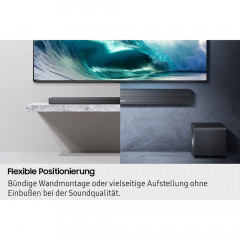 Samsung HW-QS760GF/ZG Soundbar mit Subwoofer & Rücklautsprecher