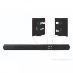 Samsung HW-B660GF/ZG Soundbar mit Subwoofer