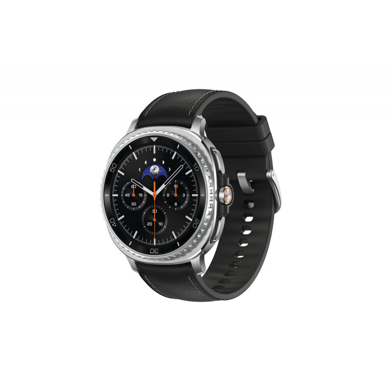 SAMSUNG Galaxy Watch8 Classic 46 mm Smartwatch PU/Kautschuk, 130-205 mm, Black