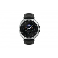 SAMSUNG Galaxy Watch8 Classic 46 mm Smartwatch PU/Kautschuk, 130-205 mm, Black