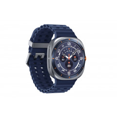 SAMSUNG Galaxy Watch Ultra 47 mm Smartwatch Nitrilkautschuk, 90-140 mm, Titanium Blue