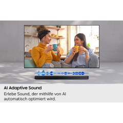SAMSUNG Q-Serie Soundbar HW-Q610GH 3.1.2-Kanal Subwoofer (2026), Soundbar, Titan Schwarz