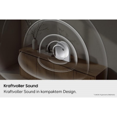 SAMSUNG Music Studio 5 LS51H WiFi-Bluetooth Speaker (2026) WiFI-Bluetooth Speaker, Weiß