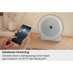 SAMSUNG Music Studio 5 LS51H WiFi-Bluetooth Speaker (2026) WiFI-Bluetooth Speaker, Weiß