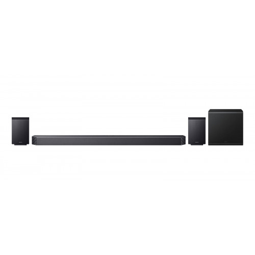 SAMSUNG HW-Q930H/EN, Soundbar mit Subwoofer & Rücklautsprecher, Titan Black