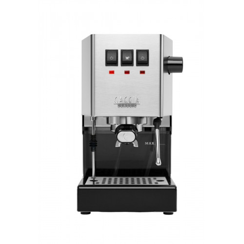 GAGGIA RI9481/11 CLASSIC E24 OP/Messingboiler Siebträgermaschine Edelstahl