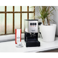 GAGGIA RI9481/11 CLASSIC E24 OP/Messingboiler Siebträgermaschine Edelstahl