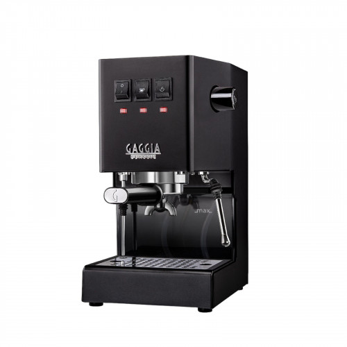 GAGGIA RI9481/14 CLASSIC E24 OP/Messingboiler Siebträgermaschine Thunder Black