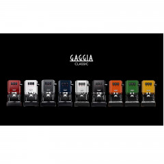 GAGGIA RI9481/15 CLASSIC E24 OP/Messingboiler Siebträgermaschine Classic Blue