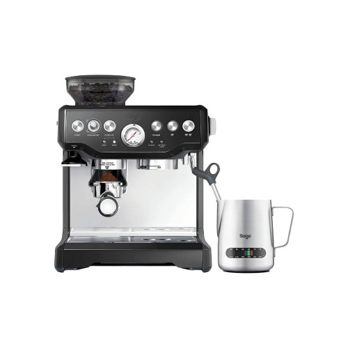 Sage the Barista Express SES875BKS Sesame Black Siebträgermaschine -Schwarz