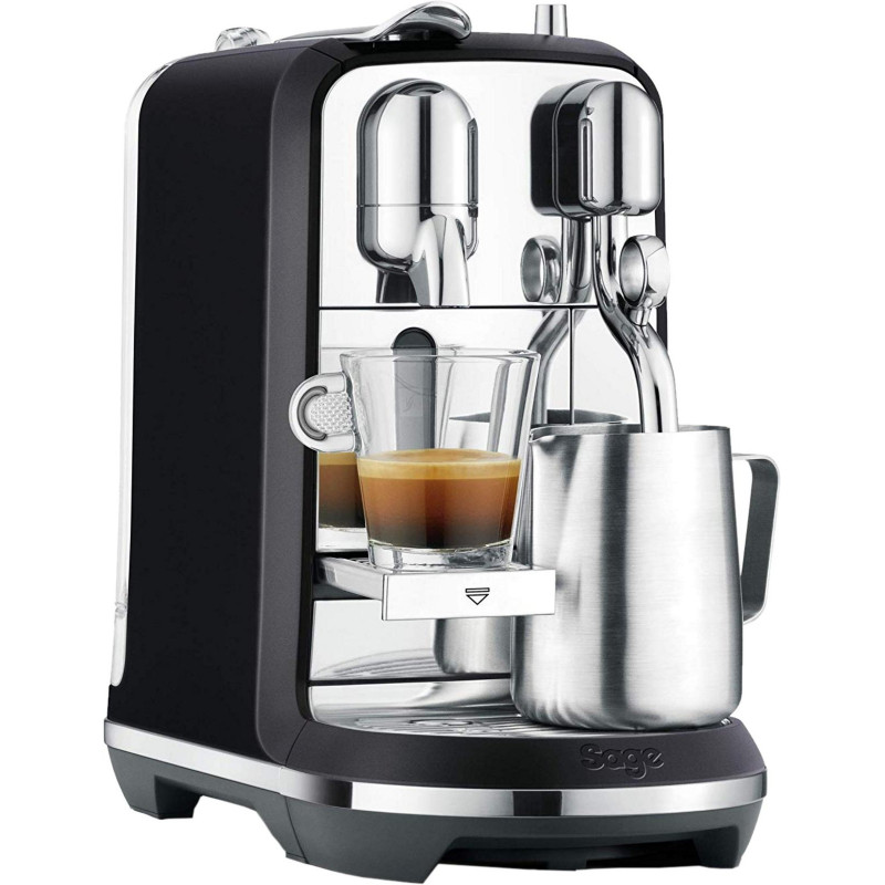 SAGE CREATISTA PLUS TRUFFLE BLACK Nespresso® Kaffeemaschine Trüffelschwarz