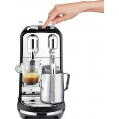 SAGE CREATISTA PLUS TRUFFLE BLACK Nespresso® Kaffeemaschine Trüffelschwarz