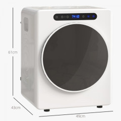 FLYSTAR 4kg kompakt 6 Programme Wäschetrockner, A++ -40%)