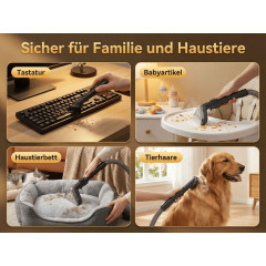 DEBUY 1800W 17kPa 100°C Heißdampf Extraktion Dampfreiniger, Hochdruck-Sprühextraktion