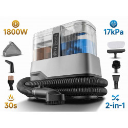 DEBUY 1800W 17kPa 100°C Heißdampf Extraktion Dampfreiniger, Hochdruck-Sprühextraktion DEBUY 1800W 17kPa 100°C Heißdampf Extraktion Dampfreiniger, Hochdruck-Sprühextraktion