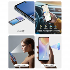 HOTWAV Note 13 Max 256 GB Schwarz, Android Smartphone, Smartphone ohne Vertrag, Günstige handy, Mobiltelefon, 24 Monate Garantie. Dual SIM
