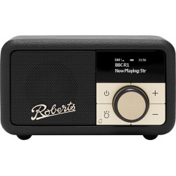 Roberts Radio Revival Petite 2 Schwarz Roberts Radio Revival Petite 2 Schwarz
