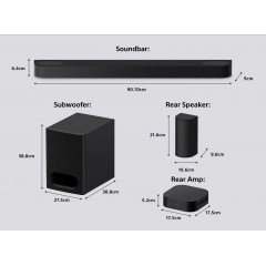 Sony Bravia Theatre System 6 Schwarz
